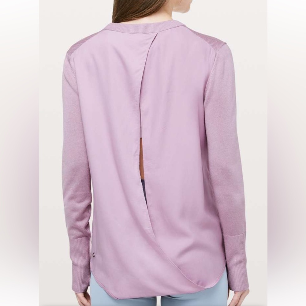 lululemon athletica Lilac Crew Neck Sweater - Picture 2 of 9